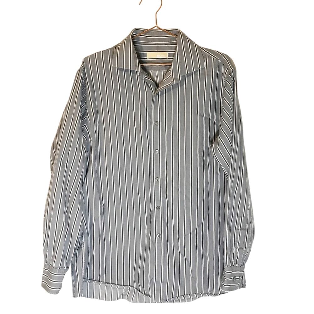Michael Michael Kors men’s Gray Button down 16.5